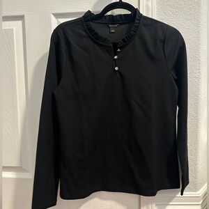 And Taylor, long sleeve blouse